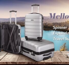 Merax Expandable Lightweight spinnerLuggage Sets