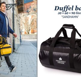 The Friendly Swede Gym Duffel