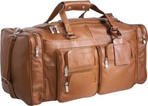 Viosi Malibu Leather Duffel Bag