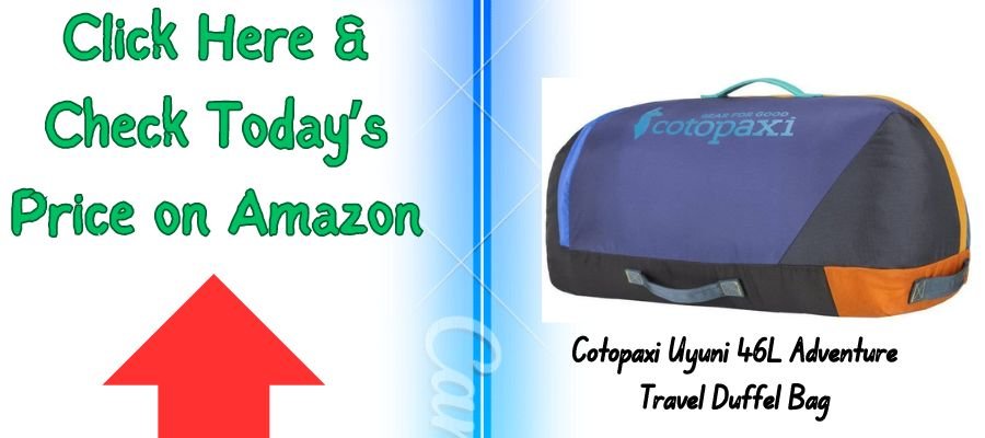 Cotopaxi Uyuni 46L mens Travel Duffel Bag