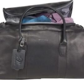 Kenneth Cole Reaction Colombian Leather Duffel Bag