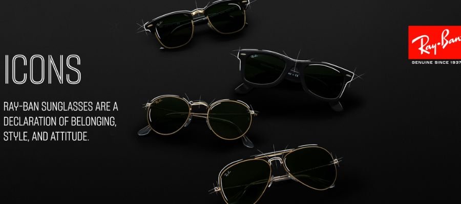 Ray-Ban RB3016 Clubmaster Square Sunglass