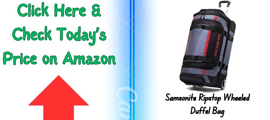 Samsonite Ripstop Wheeled Duffel Bag