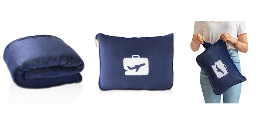 EverSnug Travel Blanket and Pillow