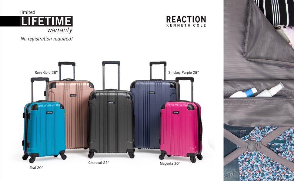 Kenneth Cole Lightweight Spinner Luggage Set